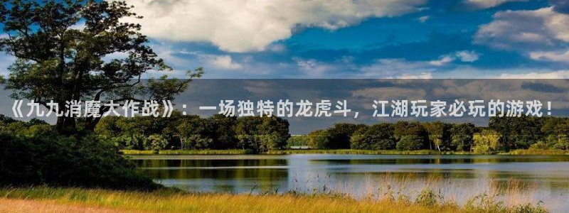 极悦娱乐咨询：《九九消魔大作战》：一场独特的龙虎斗，江湖玩家